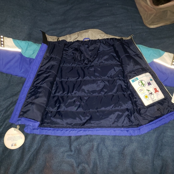Whiite Sierra Kids snow jacket size 5 new. - Picture 3 of 7